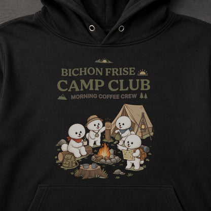 BICHON FRISE CAMP CLUB ビション・フリーゼ キャンプパーカー