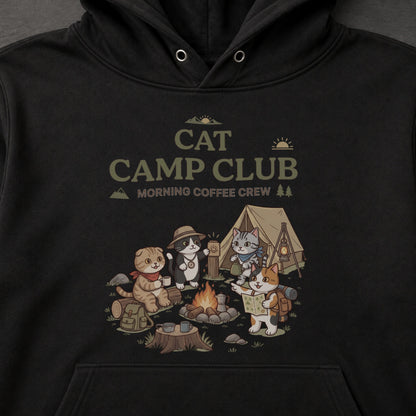 CAT CAMP CLUB 猫 キャンプパーカー