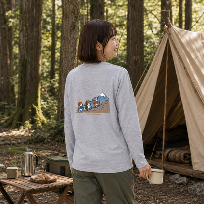 TRAIL COMPANIONS 登山犬ロングスリーブTシャツ｜バックプリント