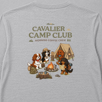 CAVALIER CAMP CLUB キャバリア キャンプ バックプリント長袖Tシャツ
