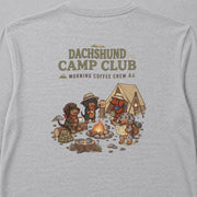 DACHSHUND CAMP CLUB ダックスフンド ロングスリーブTシャツ ｜バックプリント