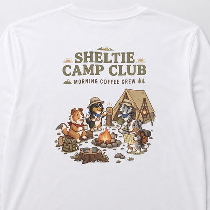 SHELTIE CAMP CLUB シェルティ ロングスリーブTシャツ ｜バックプリント