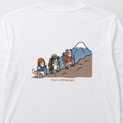 TRAIL COMPANIONS 登山犬ロングスリーブTシャツ｜バックプリント
