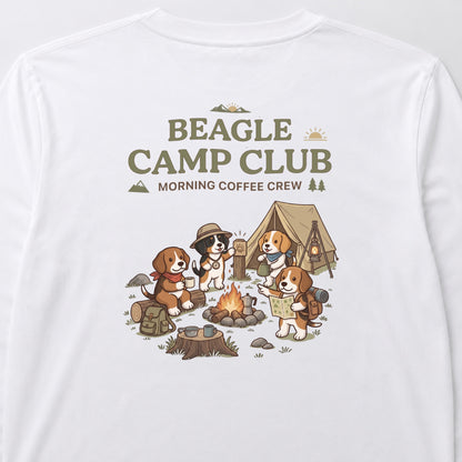 BEAGLE CAMP CLUB ビーグル キャンプ バックプリント長袖Tシャツ