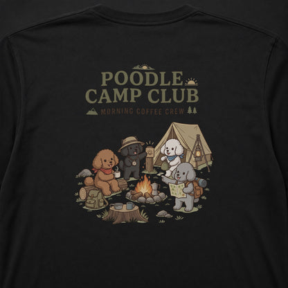 POODLE CAMP CLUB プードル ロングスリーブTシャツ｜バックプリント