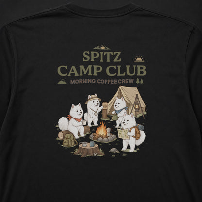 SPITZ CAMP CLUB 日本スピッツ キャンプ バックプリント長袖Tシャツ