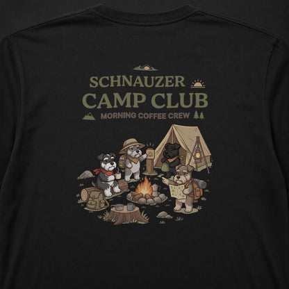 SCHNAUZER CAMP CLUB シュナウザー キャンプ バックプリント長袖Tシャツ