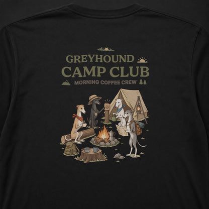 GREYHOUND CAMP CLUB グレイハウンド キャンプ バックプリント長袖Tシャツ