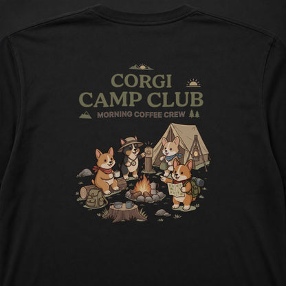 CORGI CAMP CLUB コーギー キャンプ バックプリント長袖Tシャツ