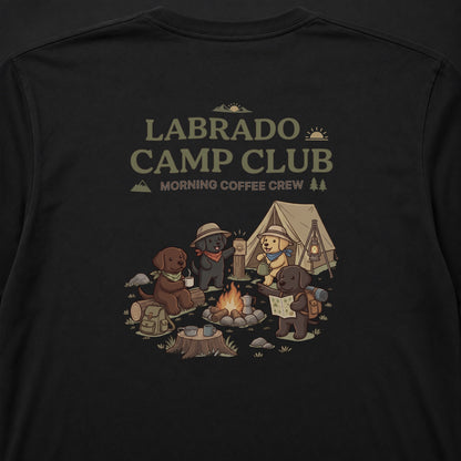 LABRADO CAMP CLUB ラブラドール キャンプ バックプリント長袖Tシャツ