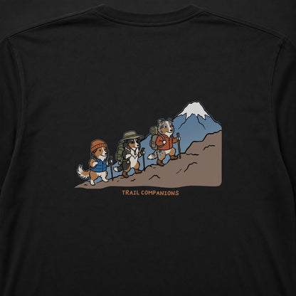 TRAIL COMPANIONS 登山犬ロングスリーブTシャツ｜バックプリント