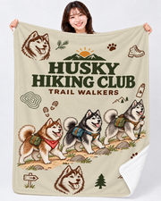 Husky Hiking Club  ハスキー犬のハイキングクラブ | ブランケット
