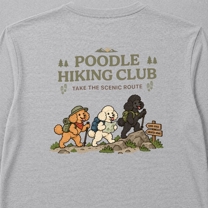 Poodle hiking club バックプリント