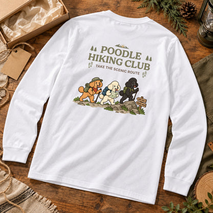 Poodle hiking club バックプリント