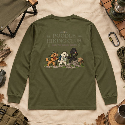 Poodle hiking club バックプリント