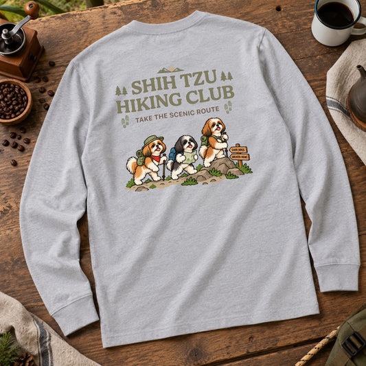 Shih Tzu hiking club バックプリント