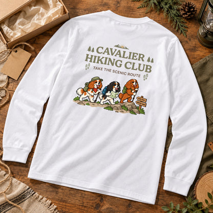 Cavalier hiking club バックプリント
