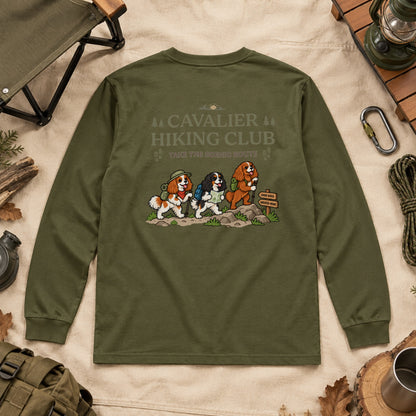 Cavalier hiking club バックプリント