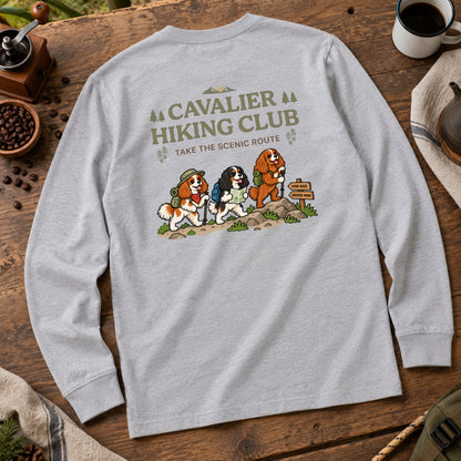 Cavalier hiking club バックプリント
