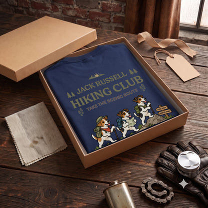 Jack Russell hiking club バックプリント
