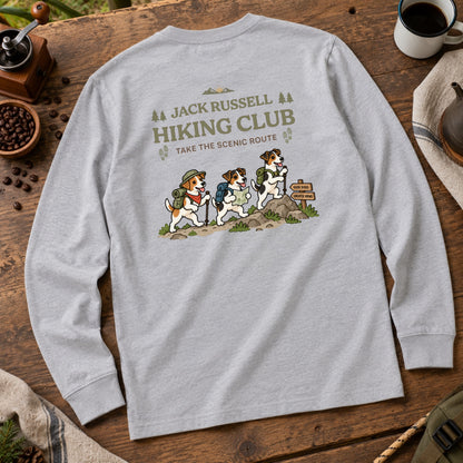 Jack Russell hiking club バックプリント