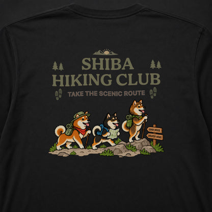 Shiba Inu hiking club バックプリント