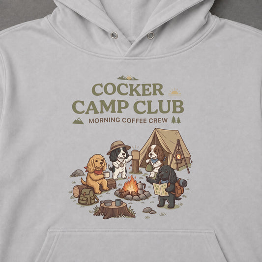 COCKER CAMP CLUB コッカー・スパニエル キャンプパーカー
