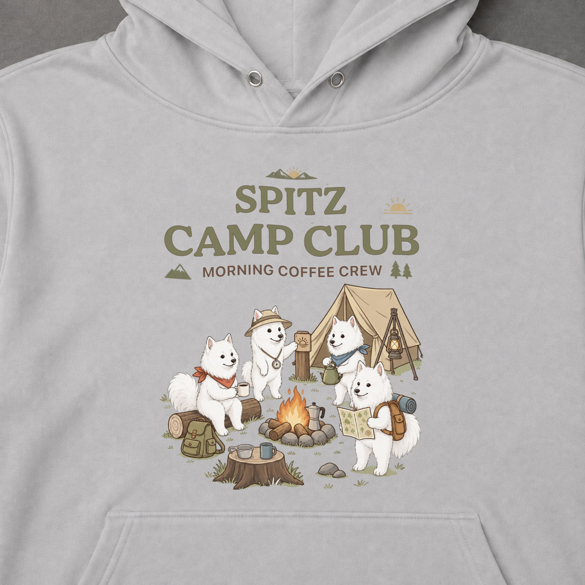 SPITZ CAMP CLUB 日本スピッツ キャンプパーカー