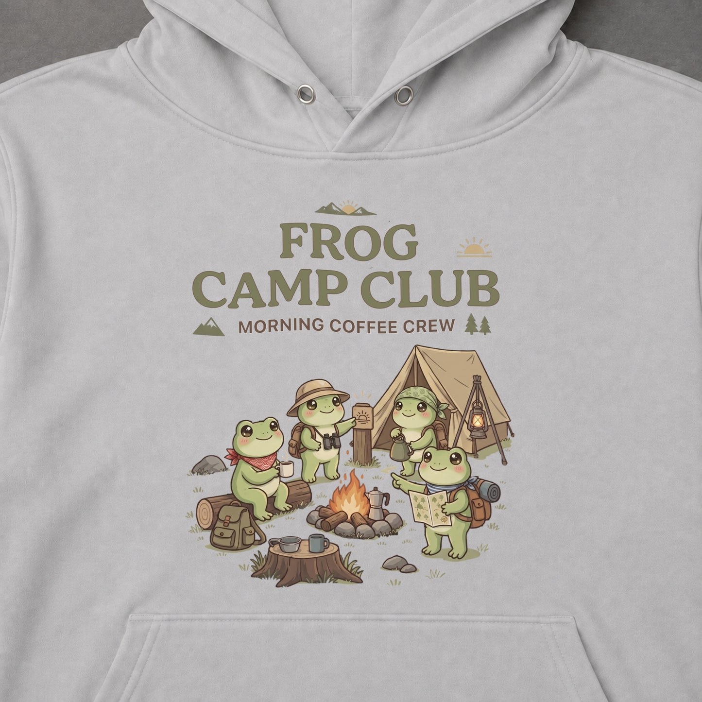 FROG CAMP CLUB カエル キャンプパーカー