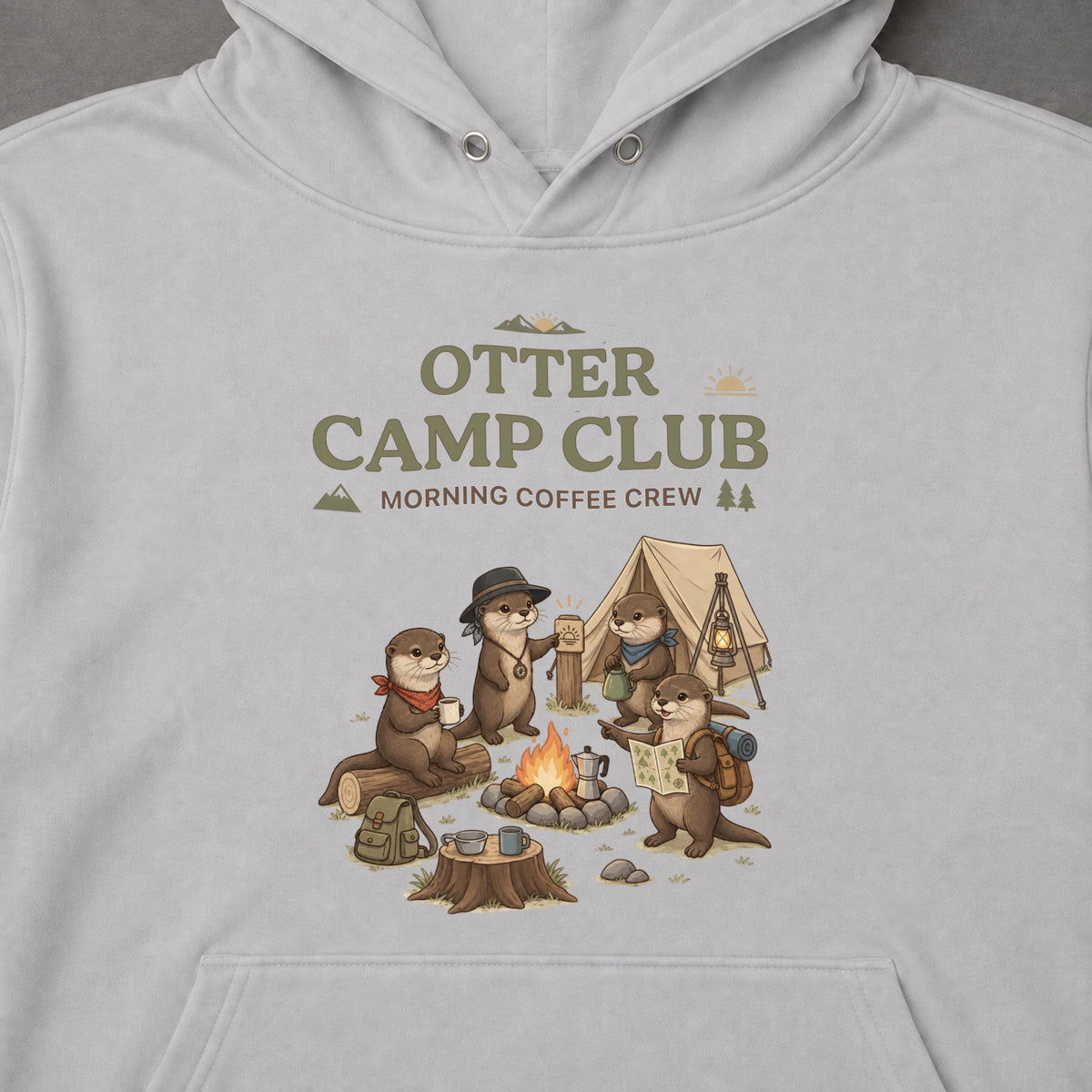 OTTER CAMP CLUB カワウソ キャンプパーカー