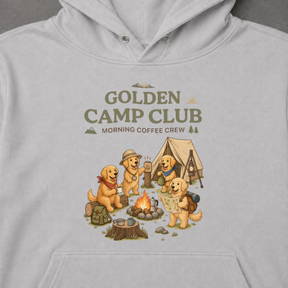 GOLDEN CAMP CLUB ゴールデンレトリバー キャンプパーカー