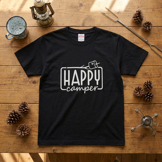 ハッピーキャンパーTシャツ