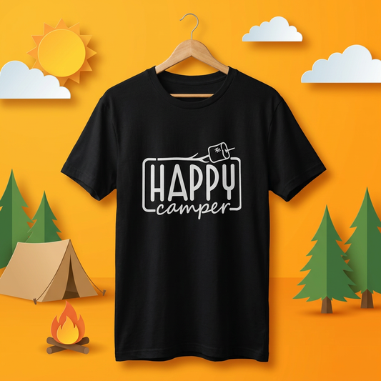 ハッピーキャンパーTシャツ