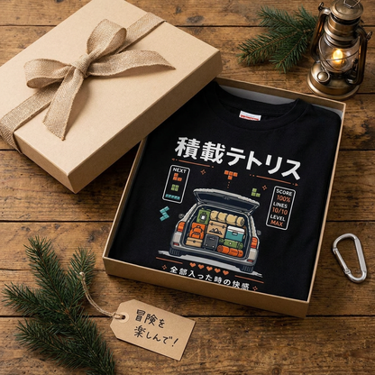 積載パズル おもしろキャンプTシャツ｜CAMPMODE