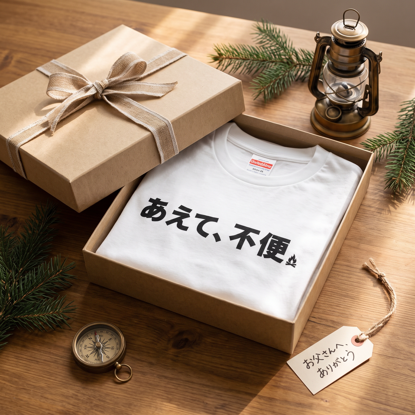 不便は娯楽である キャンプTシャツ｜CAMPMODE