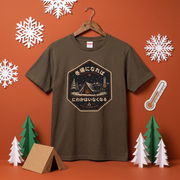 にわか冬に消える 冬キャンプTシャツ｜CAMPMODE