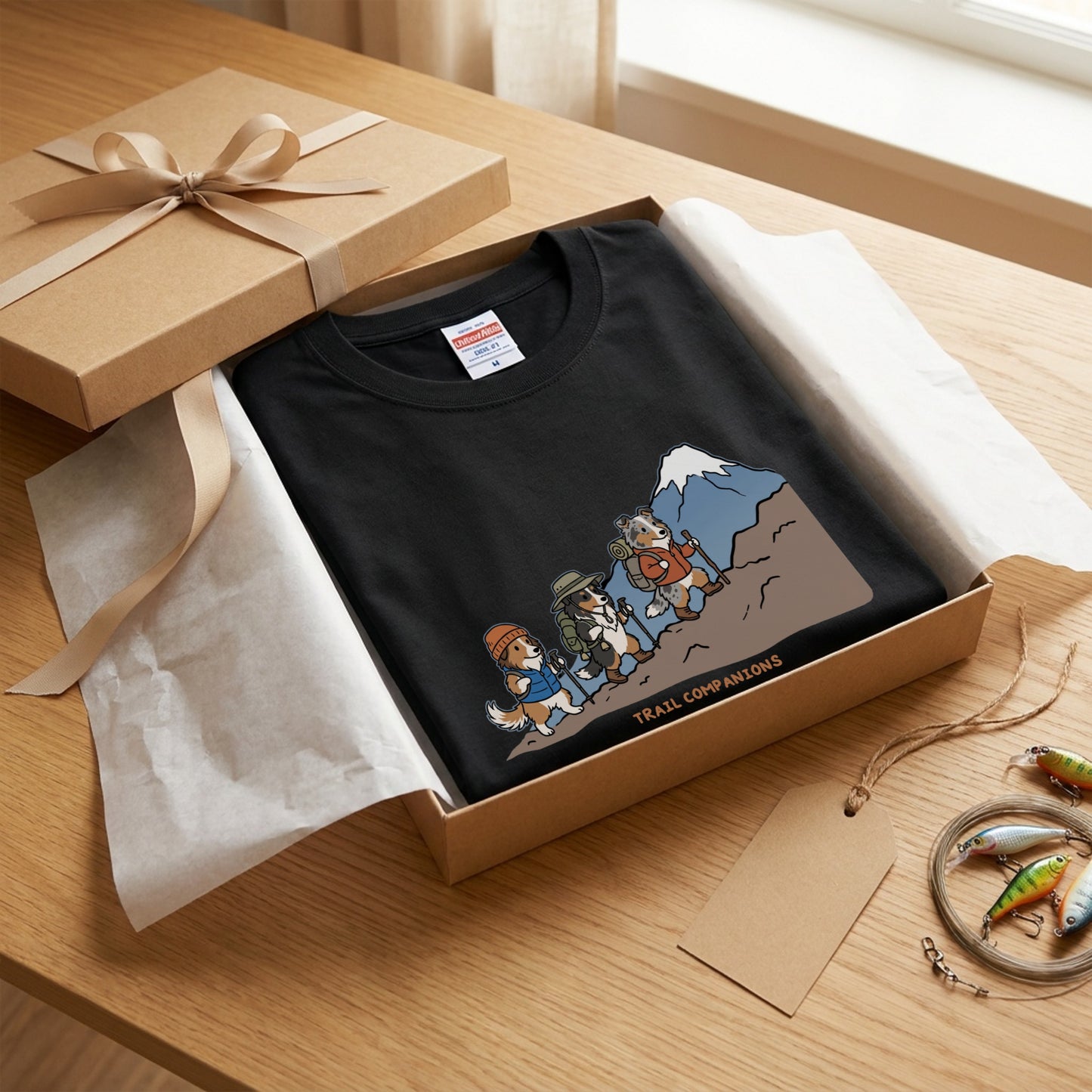 TRAIL COMPANIONS 登山犬Tシャツ