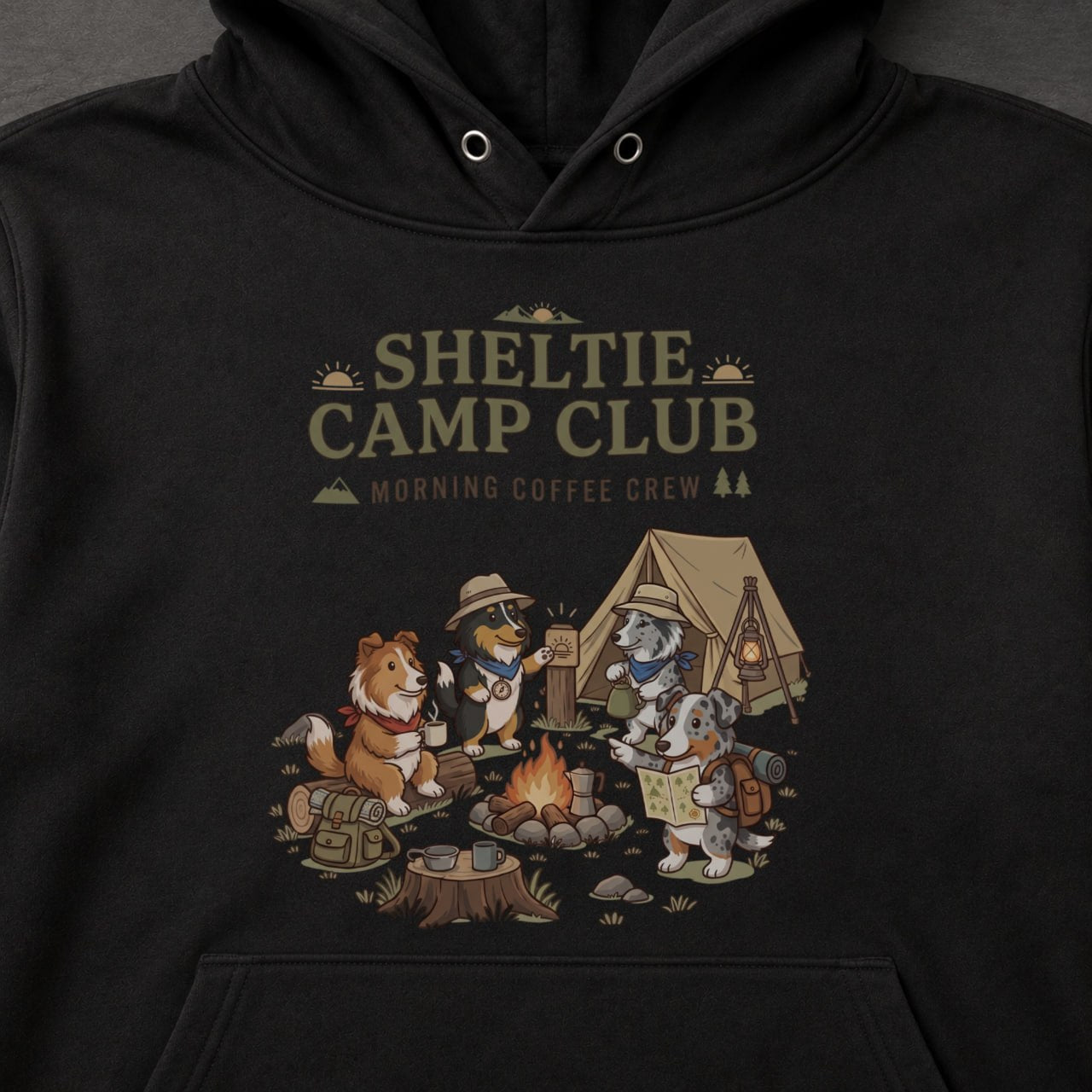 SHELTIE CAMP CLUB シェルティ キャンプパーカー