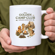 Golden Camp Club ゴールデンレトリバー キャンプ マグカップ