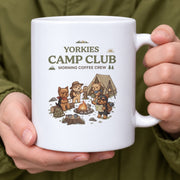 Yorkies Camp Club ヨークシャテリア キャンプ部 マグカップ