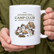 Japanese Chin Camp Club 狆 キャンプ クラブ マグカップ