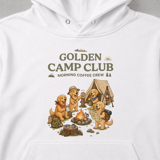 GOLDEN CAMP CLUB ゴールデンレトリバー キャンプパーカー