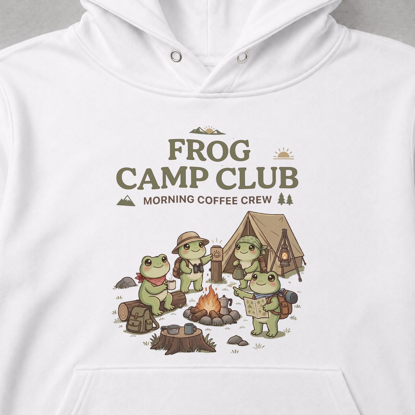 FROG CAMP CLUB カエル キャンプパーカー
