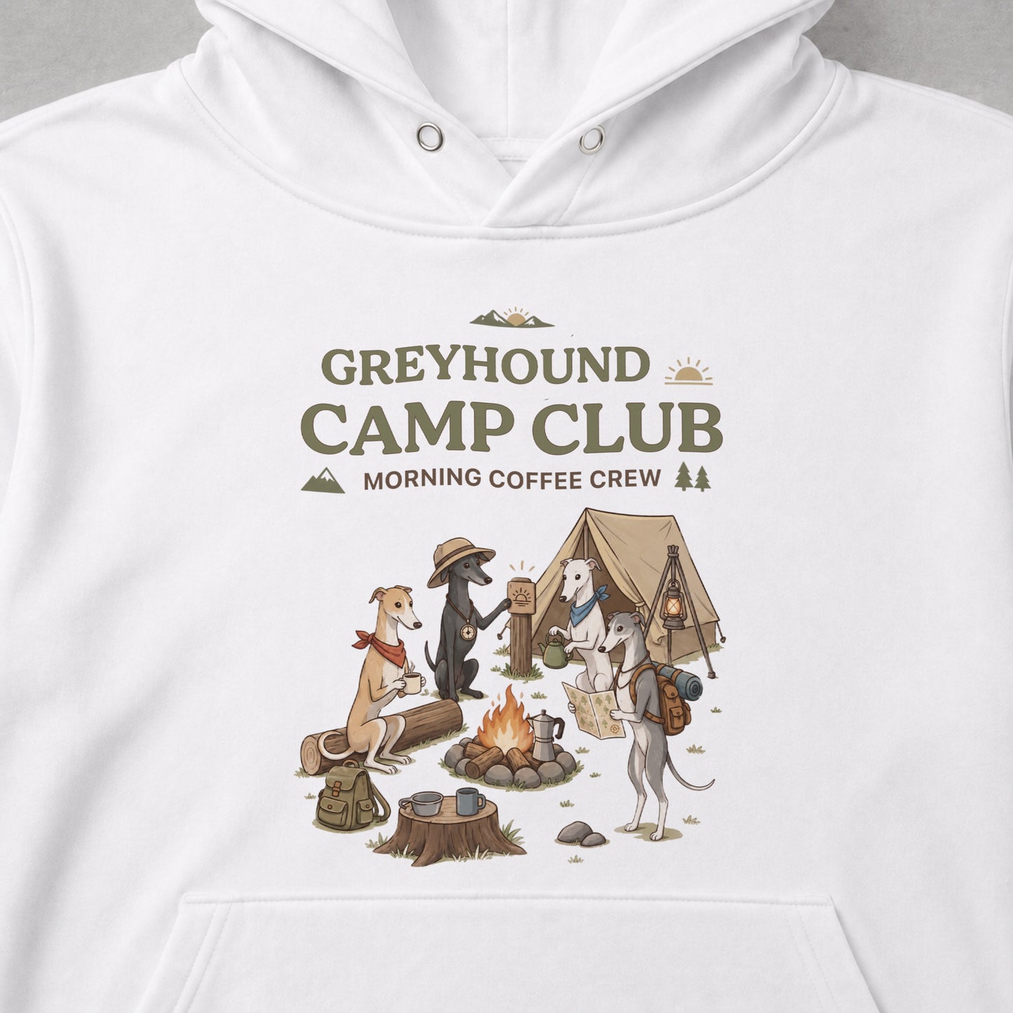 GREYHOUND CAMP CLUB グレイハウンド キャンプパーカー