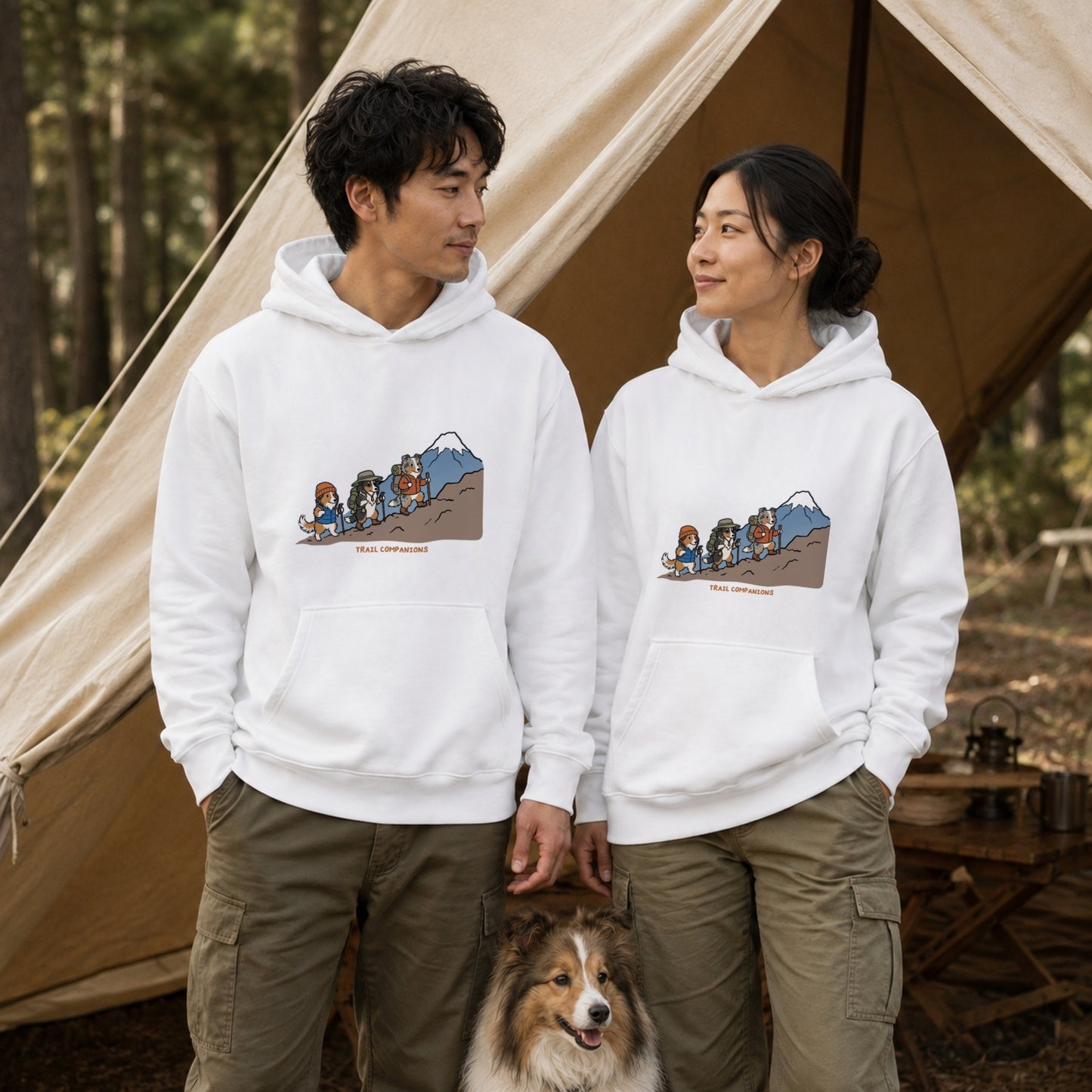 TRAIL COMPANIONS 登山犬パーカー