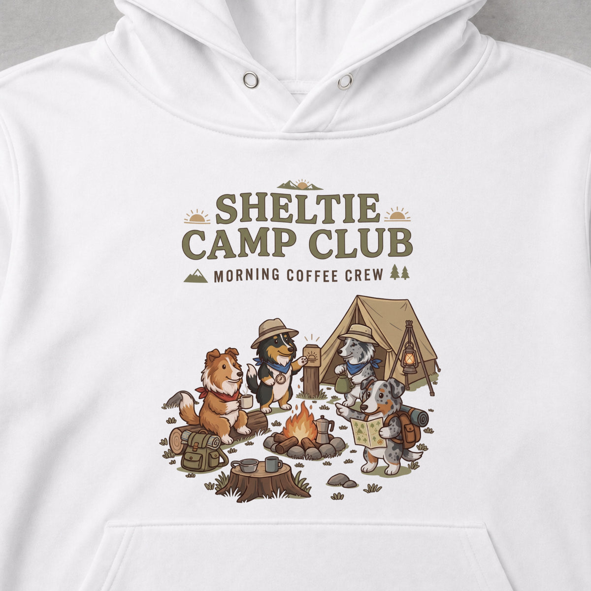 SHELTIE CAMP CLUB シェルティ キャンプパーカー