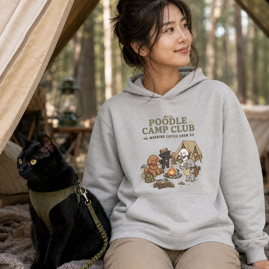 POODLE CAMP CLUB プードル キャンプパーカー